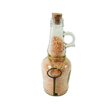 Load image into Gallery viewer, Bath Salts Decanter Bottle Sealed Handcrafted by Collins Creek Collections 7&quot;
