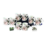 Load image into Gallery viewer, Coffee Cups Poker Bridge Canasta Card Game Party Williamsburg Foundation 8 pcs
