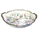 Load image into Gallery viewer, Dish Japanese Trinket Vanity Serving Dish with Moriage Raised Beaded Finish
