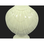 Load image into Gallery viewer, Lenox Bud Vase With Embossed Clam Shell Design &amp; Gold Rim Hallmark Stamped Beige
