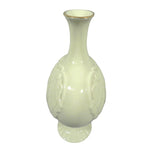 Load image into Gallery viewer, Lenox Bud Vase With Embossed Clam Shell Design &amp; Gold Rim Hallmark Stamped Beige
