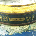 Load image into Gallery viewer, Vintage Advertising Storage Tin by P. Haeffle Chocolaterie Specialte de Paris
