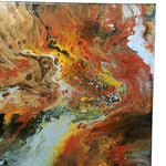 Load image into Gallery viewer, Contemporary Abstract Painting Original Art Liquid Galaxies by Kim Collins
