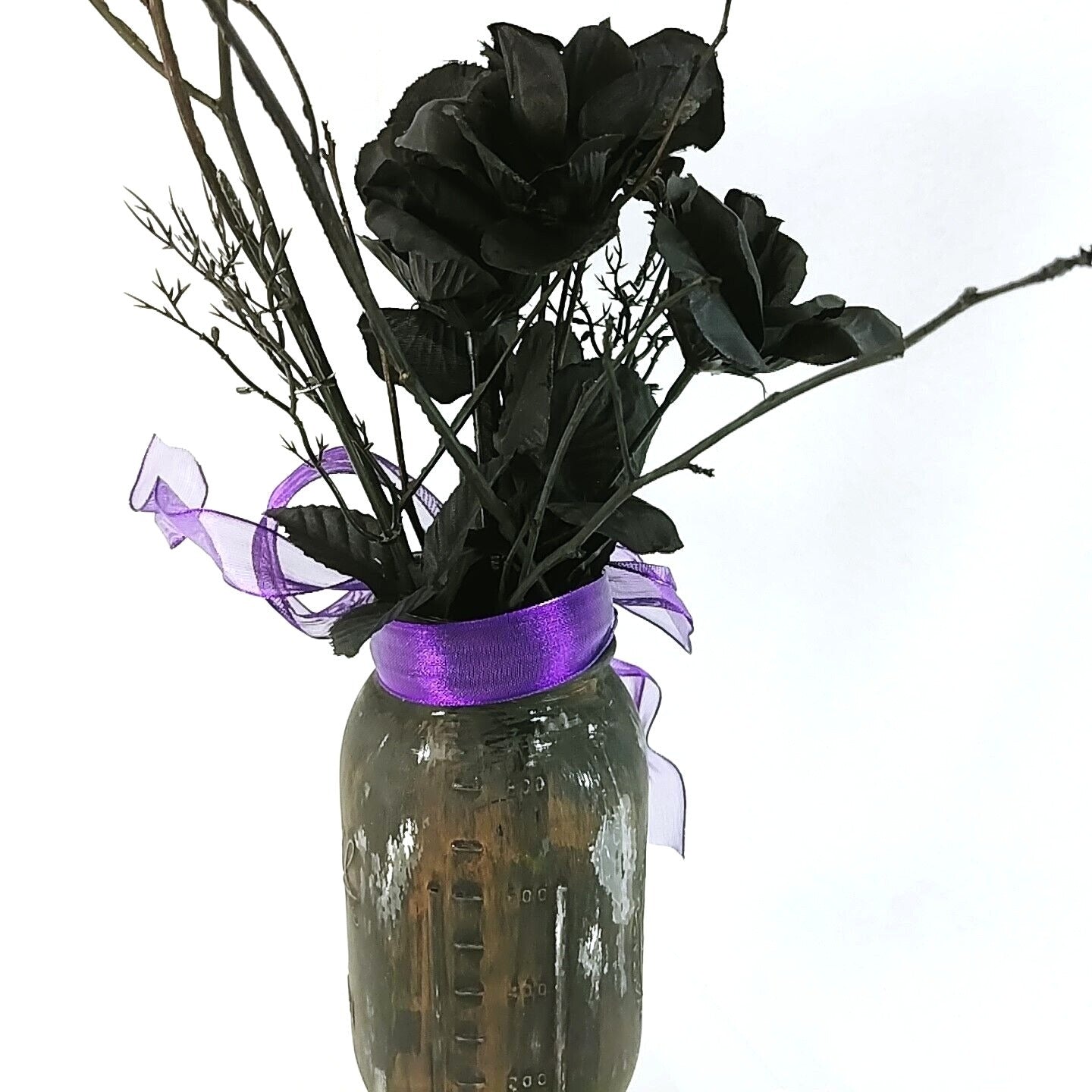 Handmade Halloween Floral Vase Decor Novelty Creepy  Spooky Eyeball