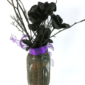 Handmade Halloween Floral Vase Decor Novelty Creepy  Spooky Eyeball