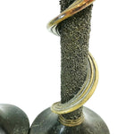 Load image into Gallery viewer, Candlestick Holders Stone Mixed Medium Renoir Designs Philippines Vintage
