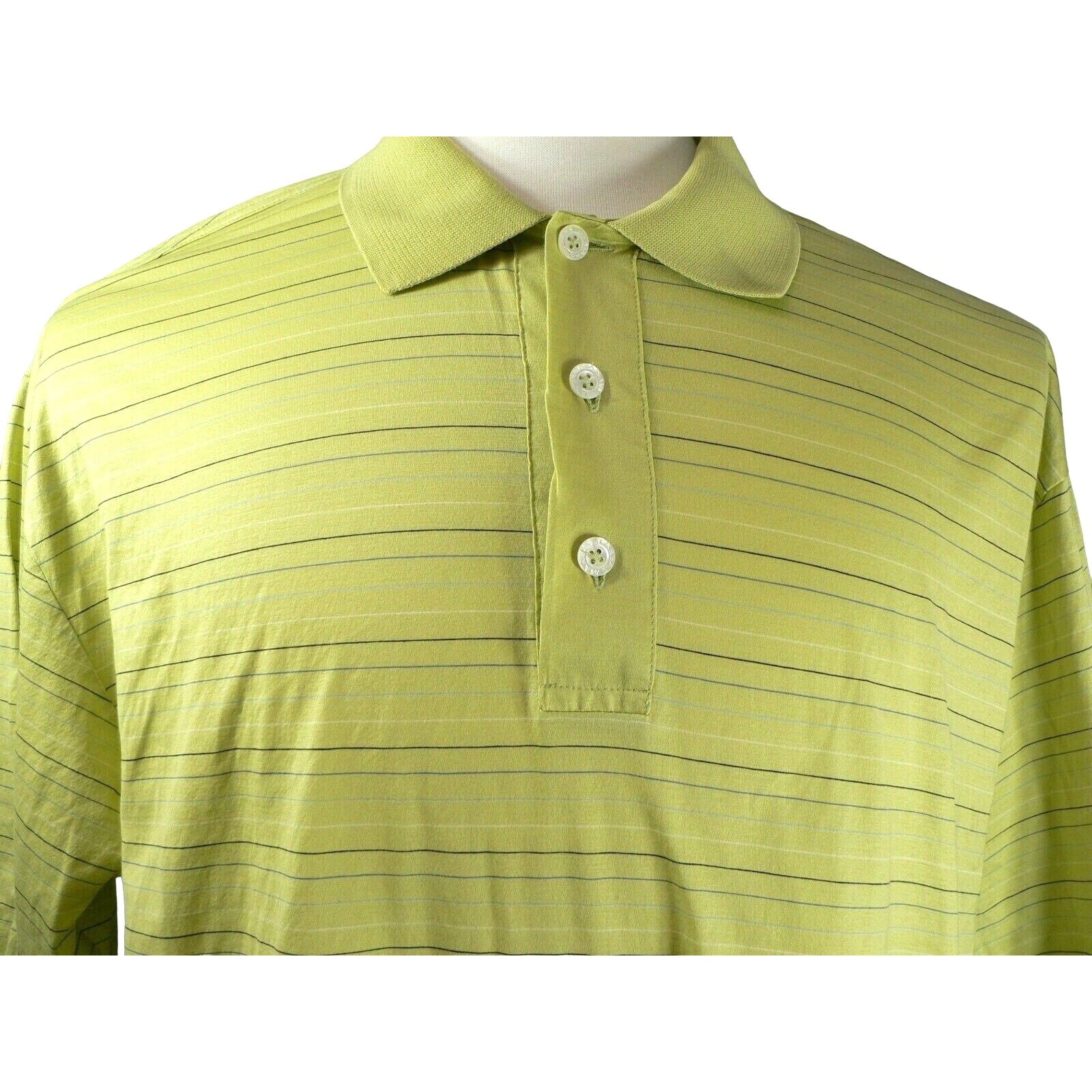 Golf Shirt Marbas Embroidered Whistling Straights logo Men's L 100% Cotton
