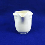 Load image into Gallery viewer, Vtg Thomson Pottery White Creamer Pitcher China 4" Microwave &amp; Dishwasher Safe
