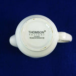 Load image into Gallery viewer, Vtg Thomson Pottery White Creamer Pitcher China 4" Microwave &amp; Dishwasher Safe
