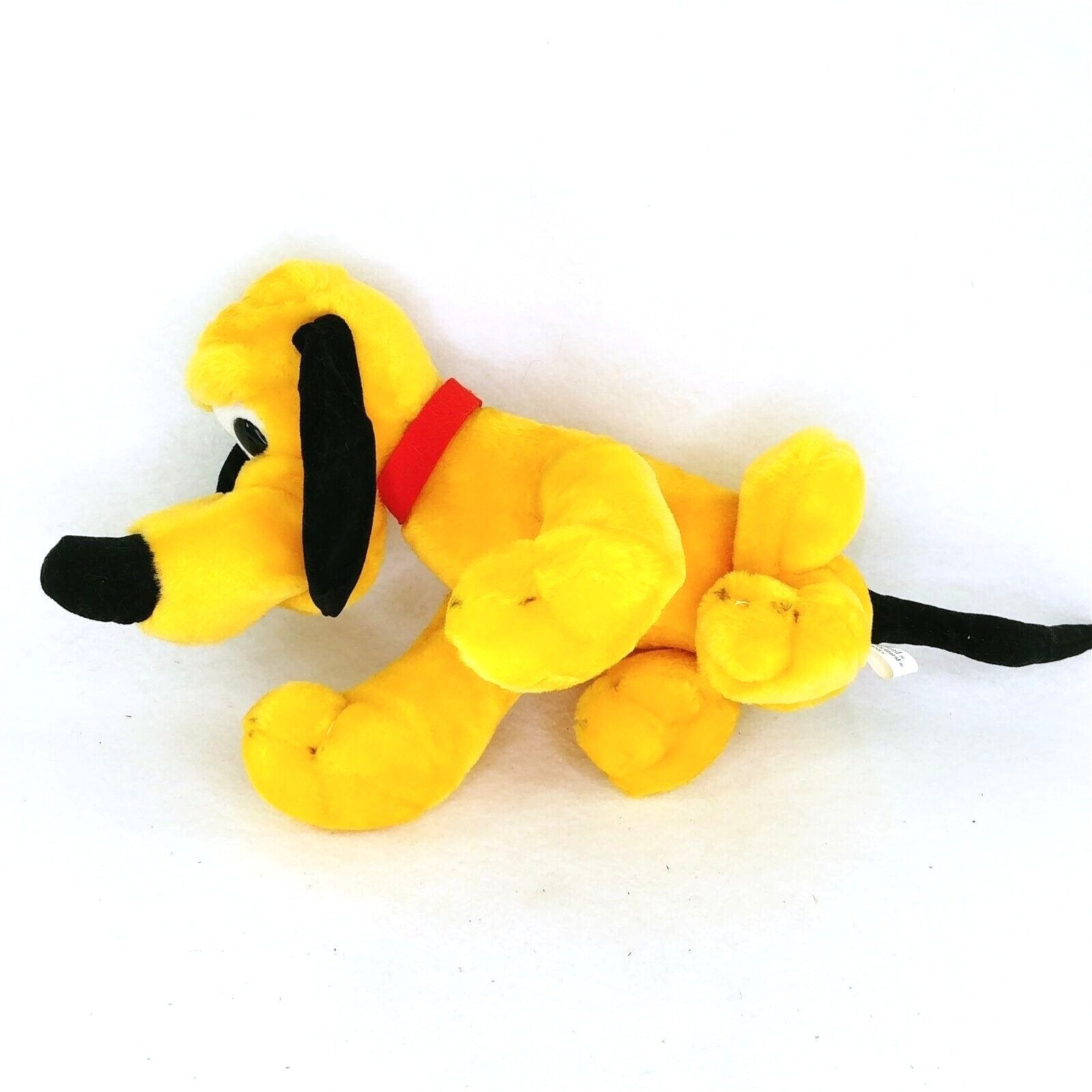 Disney's PLUTO Plush Toy Stuffed Animal Disney Vintage Collectible Orig Tag 13"