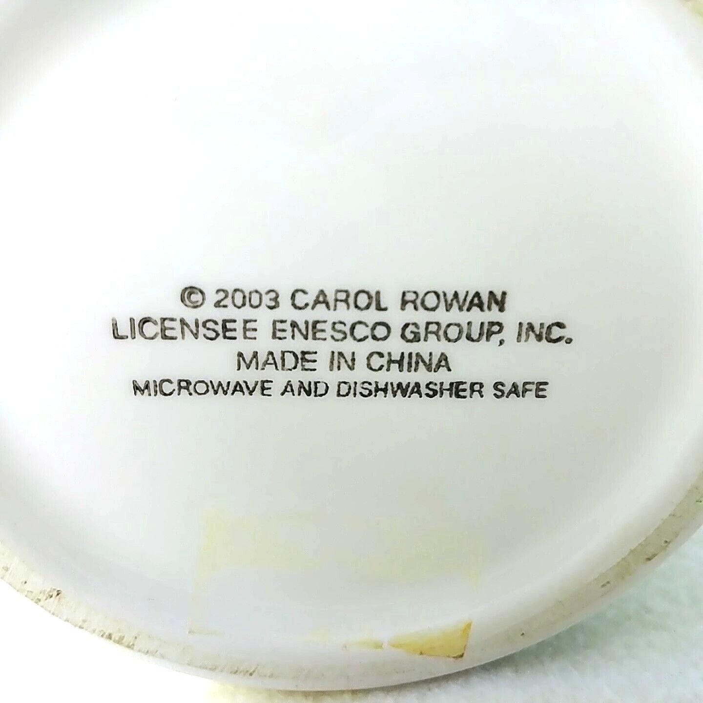 Carol Rowan Geraniums Collection Ceramic Vase 12" Tall Enesco Group