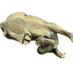 Load image into Gallery viewer, Asian style Ox Sculpture with figurine etched resin
