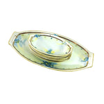 Load image into Gallery viewer, Vtg Nippon Sushi Condiment Platter With 6 Sauce Dishes Hand Painted Je-Oh China

