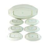 Load image into Gallery viewer, Vtg Nippon Sushi Condiment Platter With 6 Sauce Dishes Hand Painted Je-Oh China
