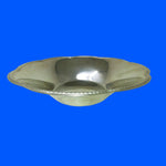 Load image into Gallery viewer, Serving Bowl Stainless Scalloped Edge Vintage Kitchen Decor 8.5&quot; WMF Cromargan
