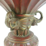 Load image into Gallery viewer, Compote Bowl on Elephant Base Home Decoration Only Resin 9&quot; Tall
