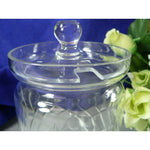 Load image into Gallery viewer, Crystal Clear Glass Jar With Lid &amp; Spoon Notch For Sugar Honey Jam &amp; More
