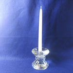 Load image into Gallery viewer, Taper and Pillar Crystal Glass Candle Holder Faceted Design Elegant Home Decor
