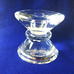 Load image into Gallery viewer, Taper and Pillar Crystal Glass Candle Holder Faceted Design Elegant Home Decor
