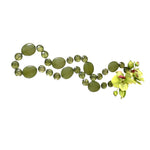 Load image into Gallery viewer, Necklace Ladies Fashion Jewelry Olive Green Vintage 32&quot; Extendable
