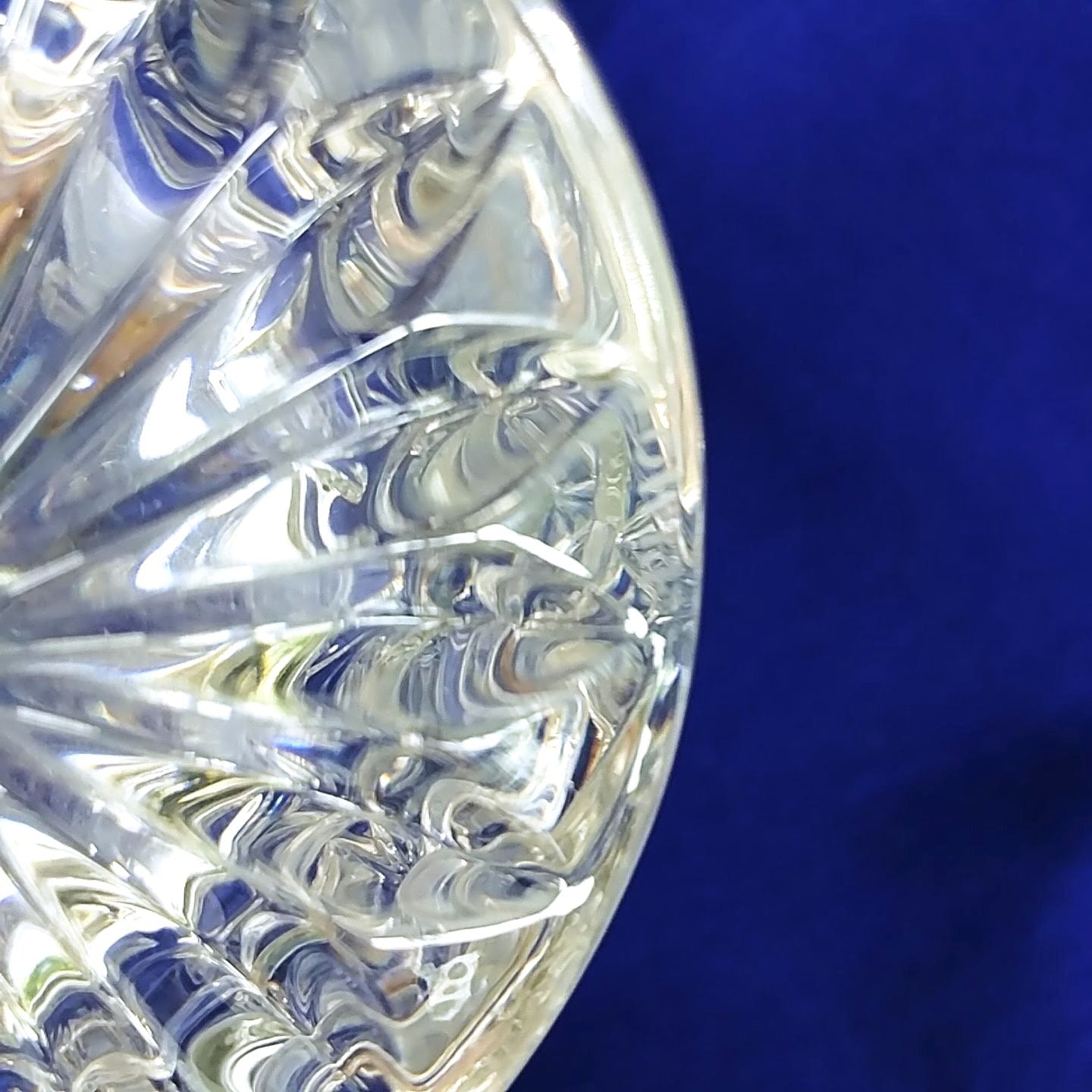 Vase TOWLE Crystal Bohemian Czech Art Glass Large Vintage 9"