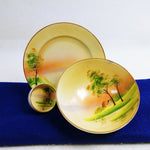 Load image into Gallery viewer, Nippon 3 Piece Mayo Set Hand Painted
