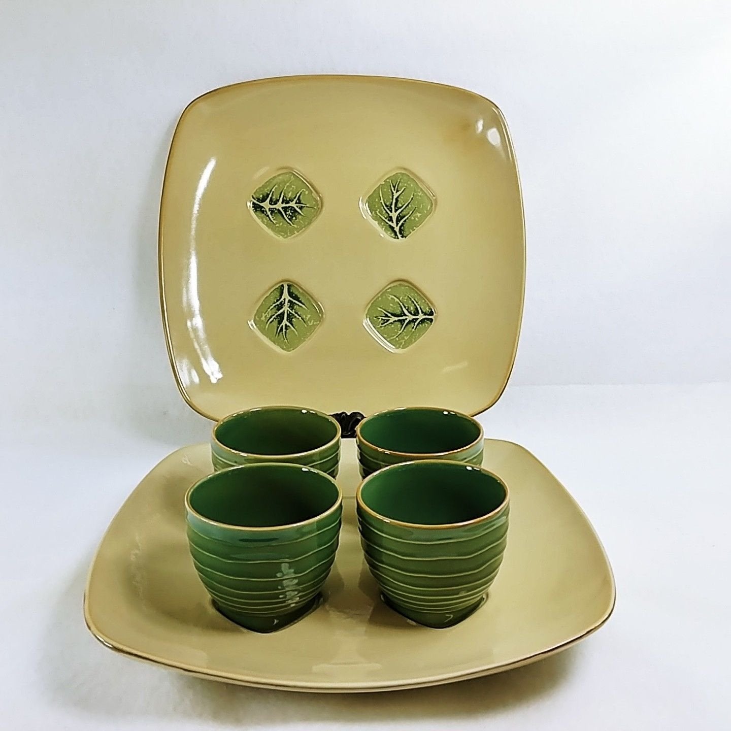 Rice Bowls and 2 Serving Platters by Charter Club Home Natura,