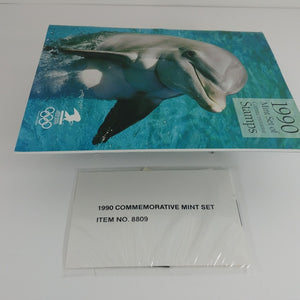 1990 US Commemorative MINT Stamps Sealed and Souvenir Album