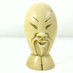 Load image into Gallery viewer, Asian Paperweight Finial Decorative Male Head Figurine
