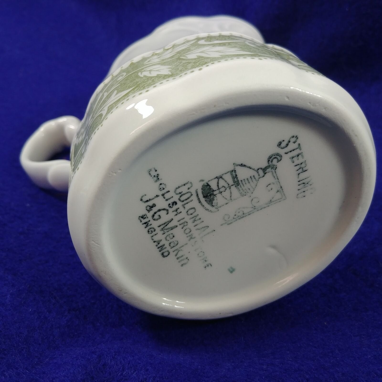 J&G Meakin Sterling Colonial Creamer Pitcher English Ironstone