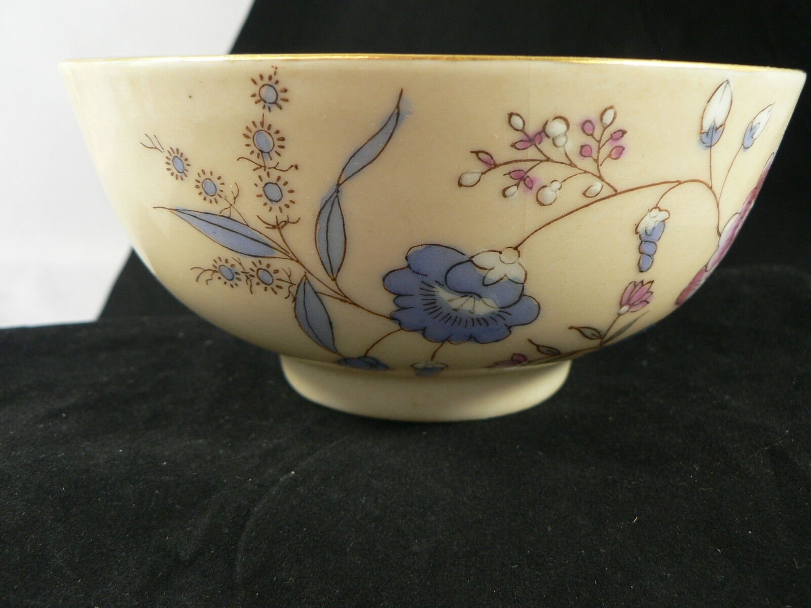 Decorative Bowl Candy Mint Trinket Dish Hand Painted Slightly Raised Image