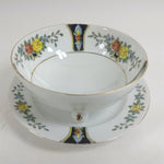 Load image into Gallery viewer, Noritake Serving Bowl Footed with Saucer Hallmarked on Bowl Made in Japan
