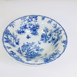 Load image into Gallery viewer, Churchill 9&quot; China Serving Bowl Toile Blue    4900g1259a
