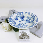 Load image into Gallery viewer, Churchill 9&quot; China Serving Bowl Toile Blue    4900g1259a
