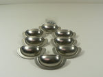 Load image into Gallery viewer, Drawer Hardware Pulls Handles Fixed Half Shell Style 8 pc w/ Screws Vintage
