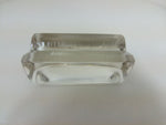 Load image into Gallery viewer, Vintage Glass Paperweight Embossed with James Adair Sewickley PA 1900

