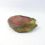 Load image into Gallery viewer, 2007 Raku Artist Made trinket Candy Leaf Cabbage Dish
