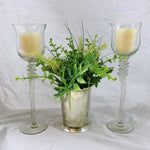 Load image into Gallery viewer, Cordial Aperitif Glasses or Votive Candle Holders Curvy Stems
