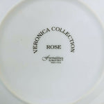 Load image into Gallery viewer, Decorative Plates Veronica Collection Formalites 2 Rose 1 Tulipe 1 Pivoine 8&quot;
