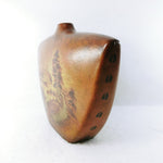 Load image into Gallery viewer, Vase Ceramic Hand Painted Outdoor Scene Brown
