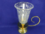 Load image into Gallery viewer, Hurricane Lamp Taper Candle Holder w/ Handle Glass Wind Shade Heavy Pc.
