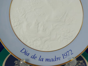 Lladro "Dia De La Madre 1972" Mother's Day Decorative Plate w/ Original Box