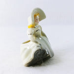 Load image into Gallery viewer, Planter Girl Bonnie Lass with Hat Ceramic 5.5&quot;
