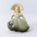 Load image into Gallery viewer, Planter Girl Bonnie Lass with Hat Ceramic 5.5&quot;
