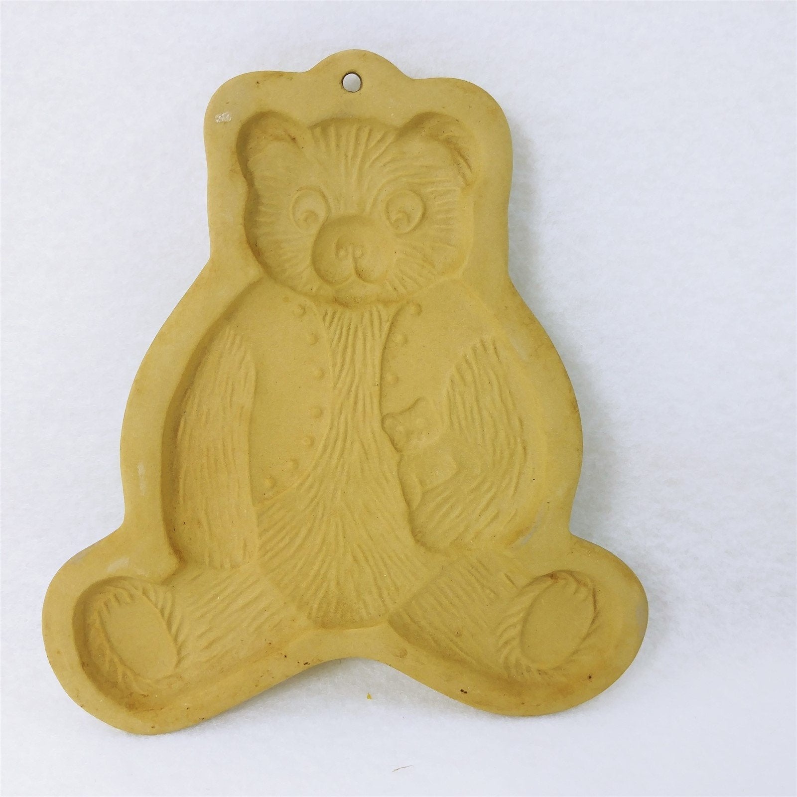 Cookie Mold Brown Bag Cookie Art Teddy Bear 1984