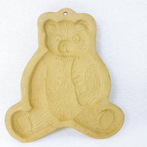 Cookie Mold Brown Bag Cookie Art Teddy Bear 1984