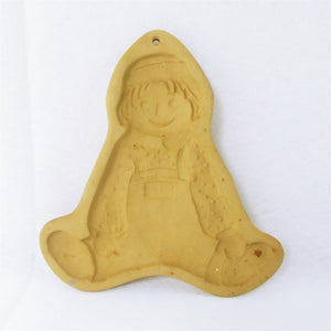 Cookie Mold Brown Bag Cookie Art Raggedy Andy Doll 1986