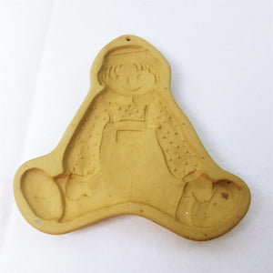 Cookie Mold Brown Bag Cookie Art Raggedy Andy Doll 1986