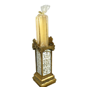 Nina Campbell Candle Holder Mirrored Base Custom Star Shape Decorative Candle