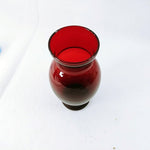 Load image into Gallery viewer, Vase Anchor Hocking Royal Ruby Red 6.5&quot; Vintage
